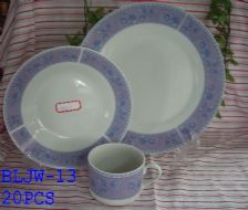 2 pcs dinnerware set